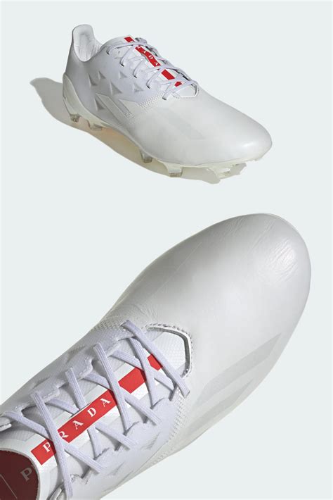 prada x crazy fast|adidas X Crazyfast Luxury.1 FG Prada White Silver Metallic .